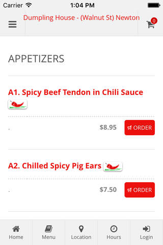 Dumpling House - Newton Online Ordering - náhled