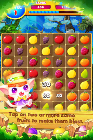 Fruit Blaze: Heroes Match - náhled
