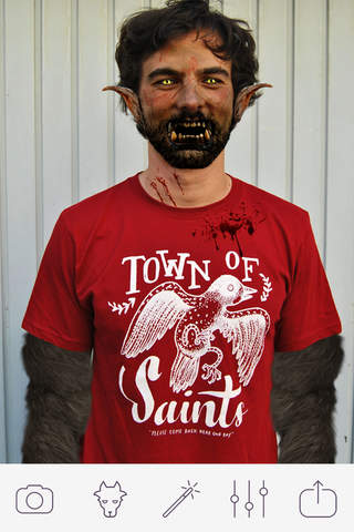 Werewolf Camera Photo Booth - Vampire Photo Effect - náhled