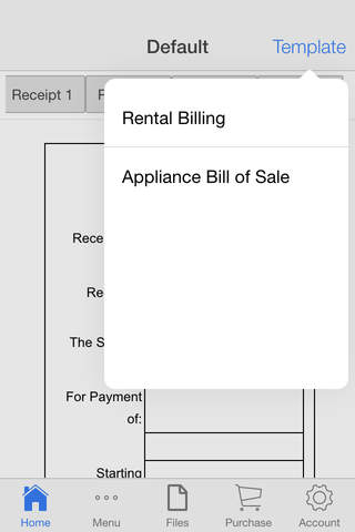Rent Receipt Pro - náhled