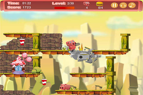 Little Pig Go Home:Run Adventure World - náhled
