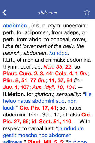 Latin Dictionary - Lewis and Short - náhled