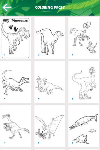 Painting Lulu Dinosaurs App - náhled