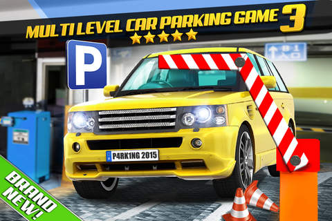 Multi Level 3 Car Parking Game Real Driving Test R - náhled
