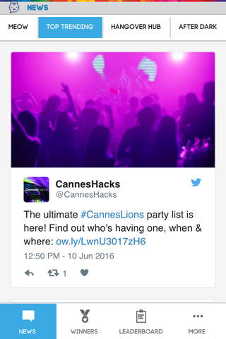 Cannes Meow - náhled