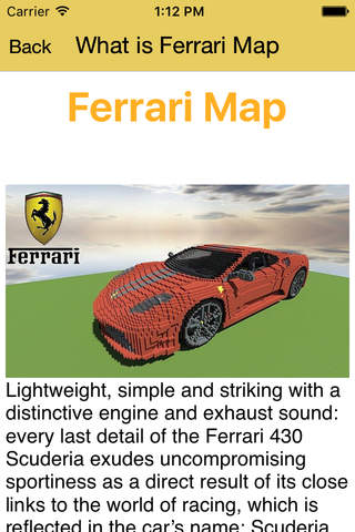 Cars Mod for Minecraft PC Ferrari Edition + Vehicl - náhled