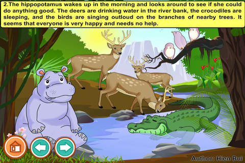 A good hippopotamus (story and games for kids) - náhled