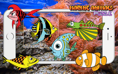Marine Math Games Jigsaw Puzzles : Fish for Kids - náhled