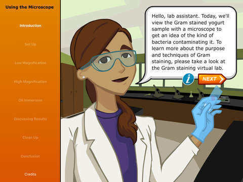 Virtual Labs: Using a Microscope - náhled