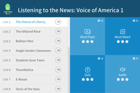 Listening to the News Voice of America 1 - náhled