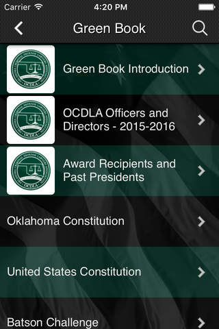 Oklahoma Criminal Defense Lawyer's Association - náhled