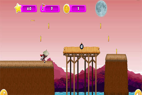 ninja runner game - náhled