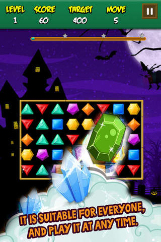 Jewely Witchy Journey: Match Free - náhled