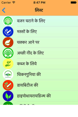 Ayurvedic remedies Hindi - náhled