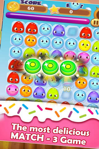 Super Jelly Match-3 Legend - náhled