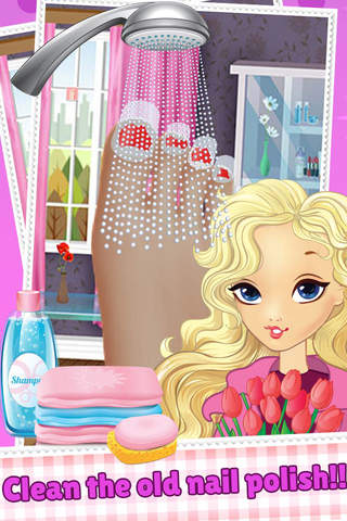 Foot Nail Art Beauty Salon Game Cute Designs And M - náhled
