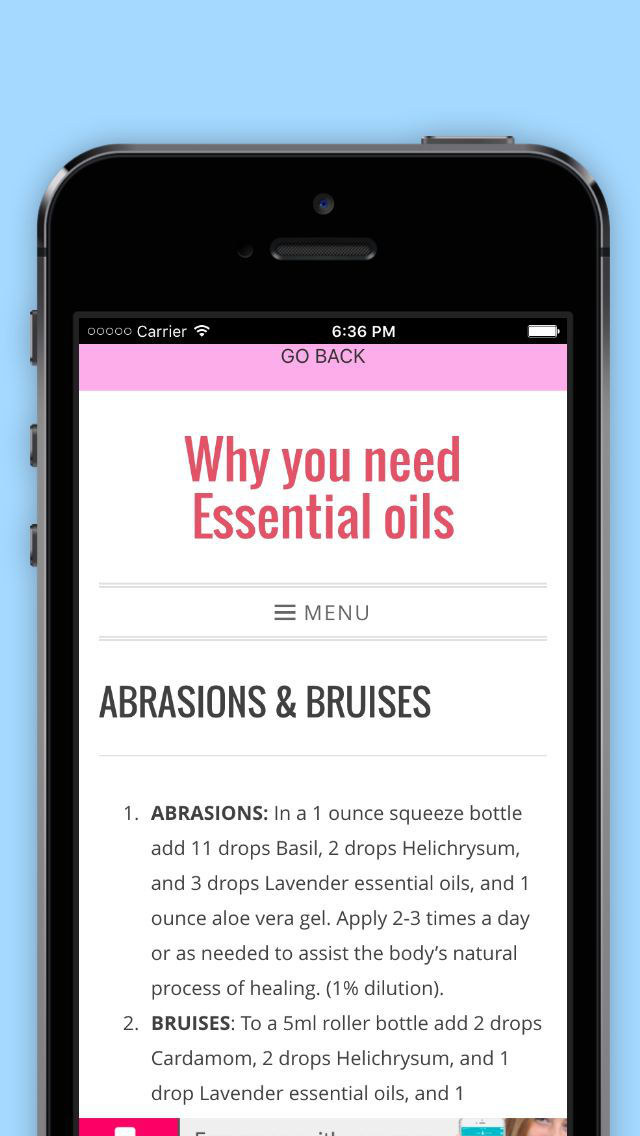 Essential Oils App screenshot 3