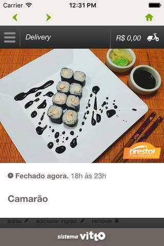 Presto Sushi Delivery - náhled