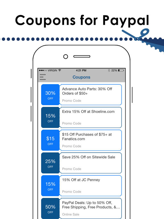 App Shopper: Coupons for Paypal - Mobile (Shopping)