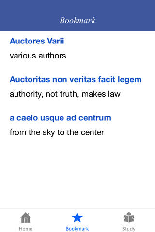 Latin Phrases - quiz, flashcard and match game - náhled