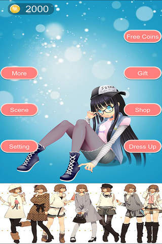 Beauty Teen Girl - Cute Anime Baby Dress Up - náhled