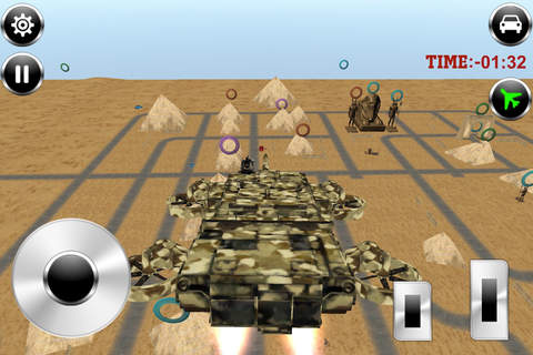 Flying World Tank war 3d Simulator - náhled