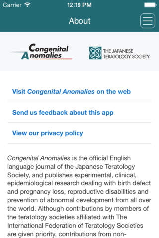 Congenital Anomalies - náhled