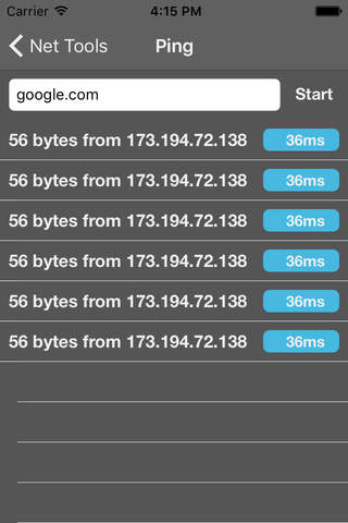 Network Analyzer Tool -Ping IP, LAN Scan - náhled