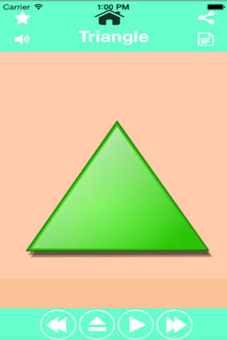 Learn Shapes with Colorful Flashcards - Preschool  - náhled