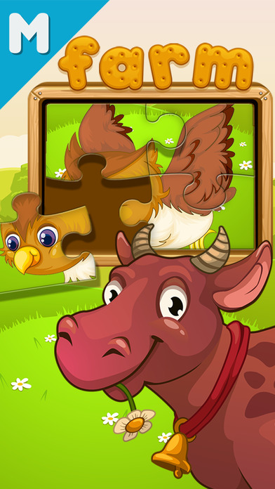 Play the Farm Life with Animals for Preschool Kids: All Shape Builder ...