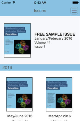 Biochemistry and Molecular Biology Education - náhled