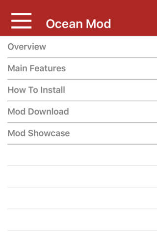 Ocean Mod For Minecraft PC Pocket Guide Edition - náhled