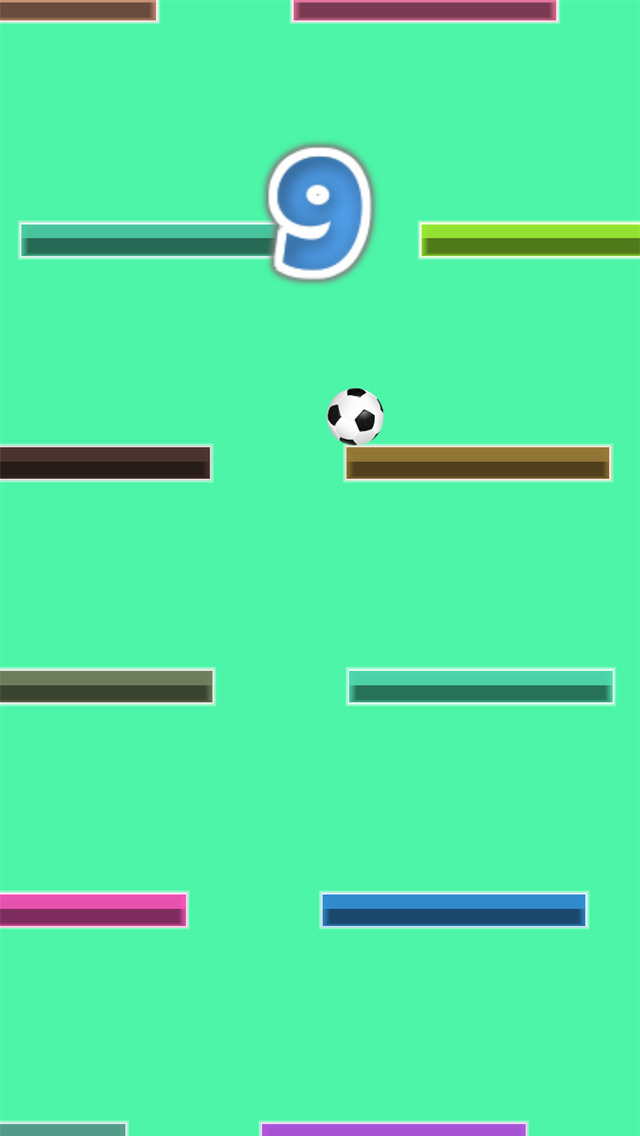 Rolling Balls - Moving Down Game screenshot 3
