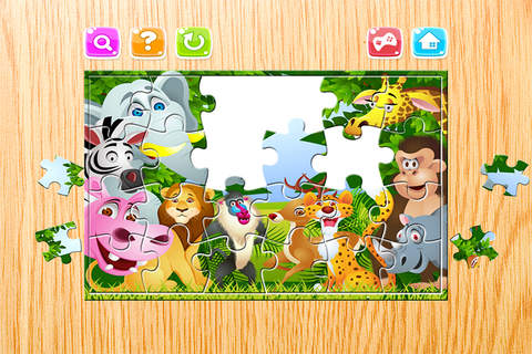 Animals Puzzle Games Free Jigsaw Puzzles for Kids - náhled