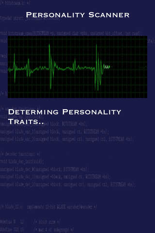 Advance Personality Scanner - náhled
