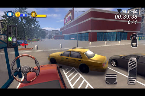 Modern Taxi School Parking 3D - náhled