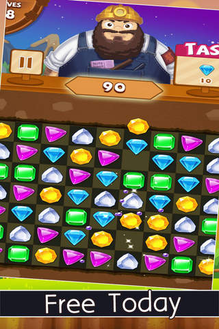 Jewel Smash Hunter Mania - Jewels match 3 Edition - náhled