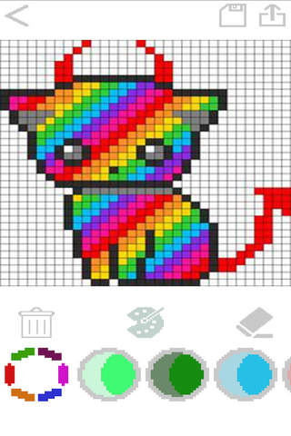Pixel draw - art with pixels and dots - náhled