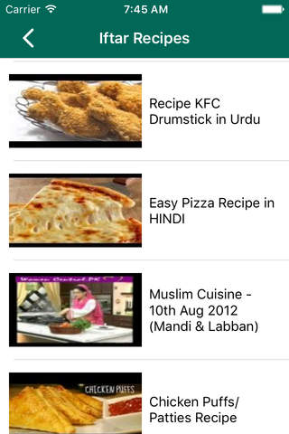 Iftar Recipes in Urdu - náhled