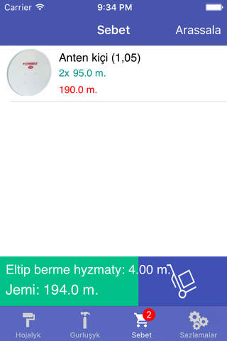 Ýeňil Hyzmat - náhled