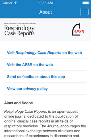 Respirology Case Reports - náhled