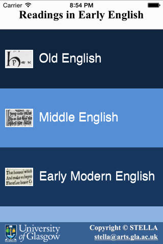 Readings in Early English - náhled