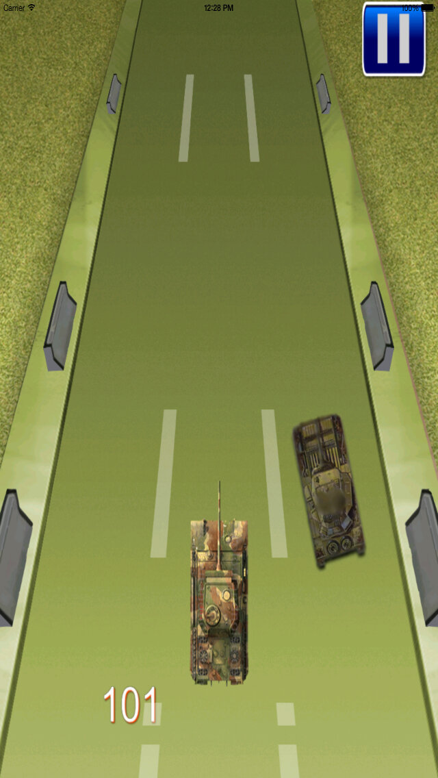 Tanks War Hero - The Amazing Race Track screenshot 2