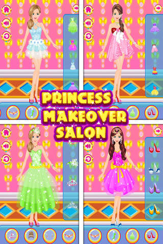 Princess Makeover Salon - Girls Game - náhled