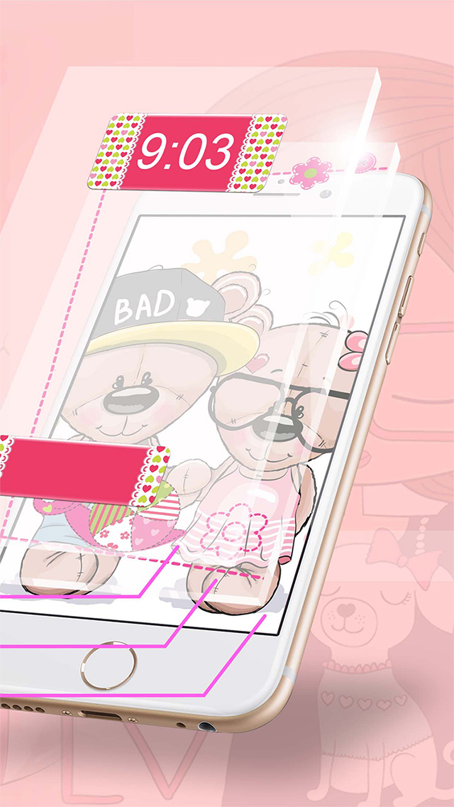Cute Wallpapers for Girls Free – Girly Lock Screen Themes and Beautiful  Backgrounds | Apps | 148Apps