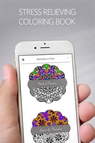 Mandalas to Color - Stress Relievers Relaxation Te - náhled
