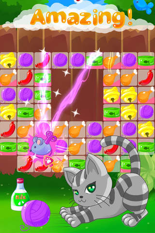 Kitty Cat Adventures: Match 3 - náhled