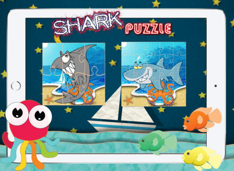 Shark Animals Underwater Jigsaw Puzzles for Kinder - náhled