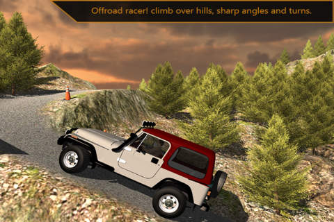 Offroad Jeep mountain climb 3d - náhled