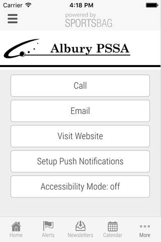 Albury PSSA - náhled